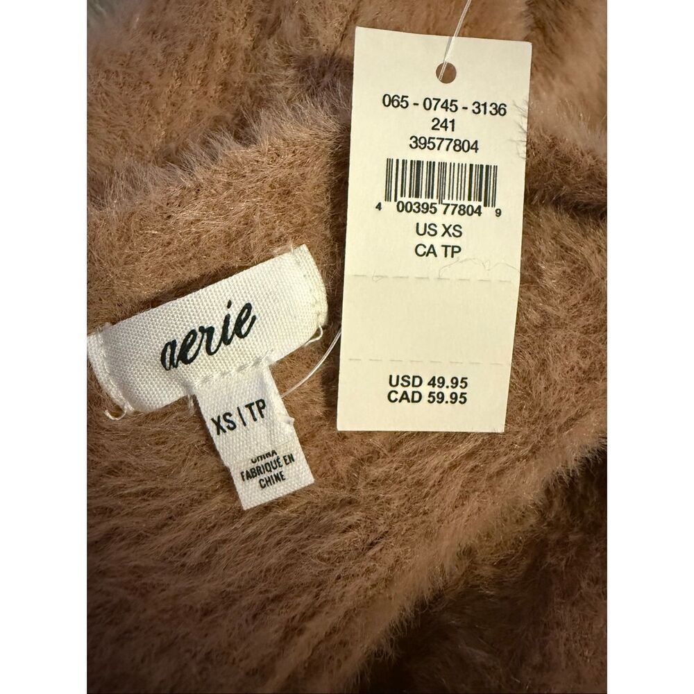 Aerie Fluffy-4-Ever Reversible Twist Sweater Size XS - Picture 6 of 9